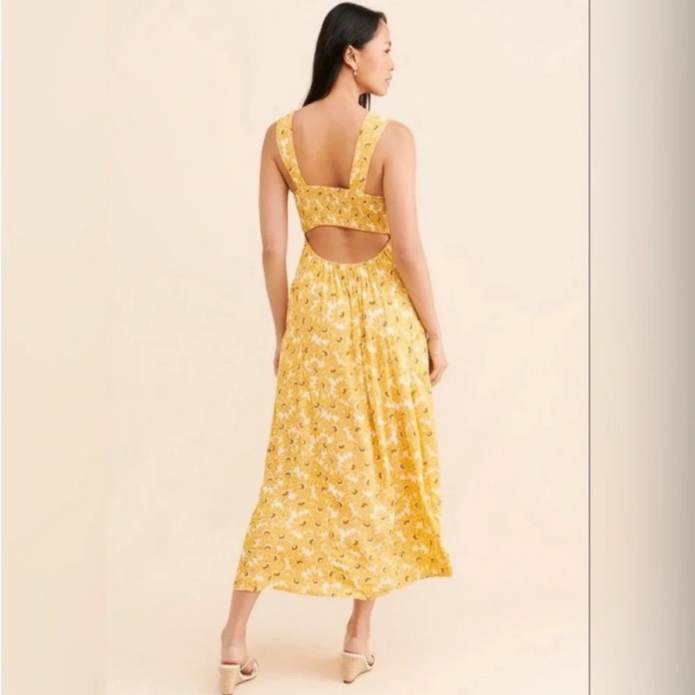Free People Rosalie Midi Dress Sizes S New With Tags - Picture 4 of 8